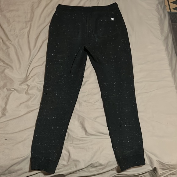 men’s small black w/ white speckles joggers - Picture 3 of 4